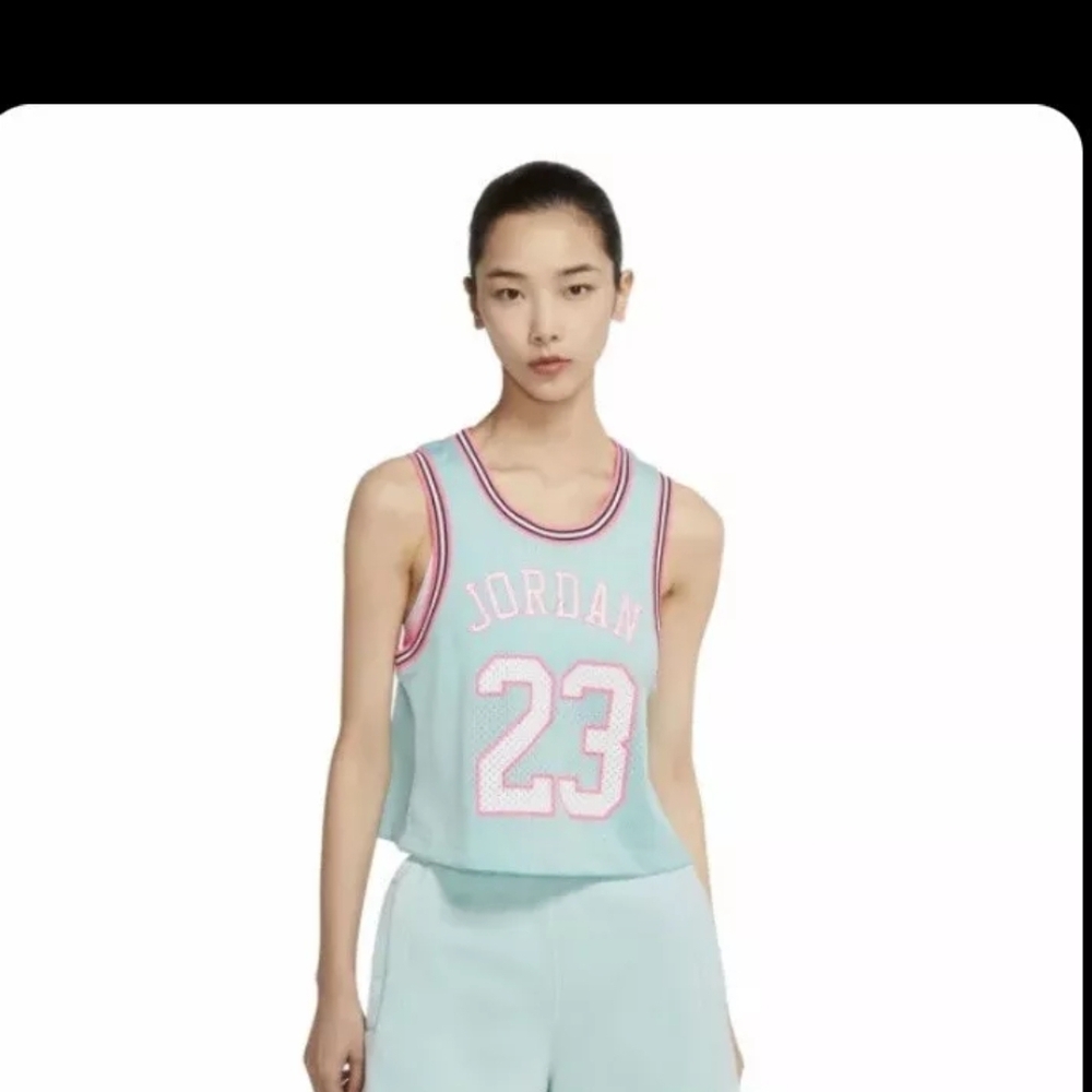 Jordan Women's Mint Green Tank Top